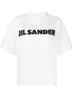 Jil Sander футболка с логотипом