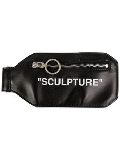 Off-White поясная сумка Sculpture