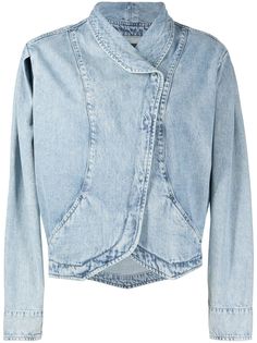 Isabel Marant джинсовая куртка с эффектом потертости