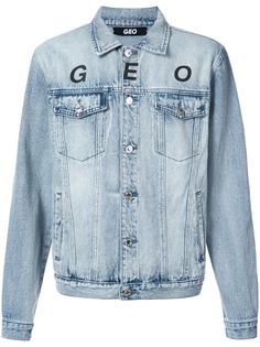 Geo джинсовая куртка Globe