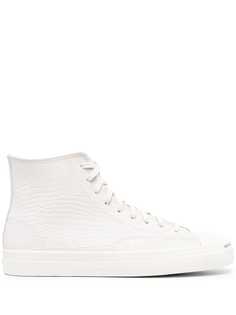Converse высокие кеды с тиснением под крокодила