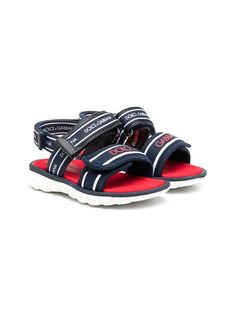 Dolce & Gabbana Kids сандалии на липучках