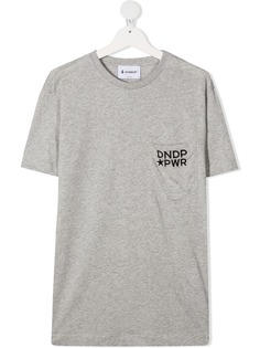 Dondup Kids футболка с накладным карманом и логотипом