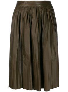 Yves Salomon юбка со складками