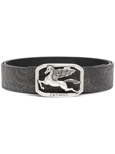 ETRO ремень с пряжкой Pegasus