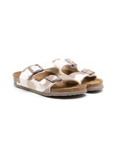 Birkenstock Kids сандалии Arizona с камуфляжным принтом