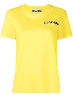 Moschino футболка с логотипом