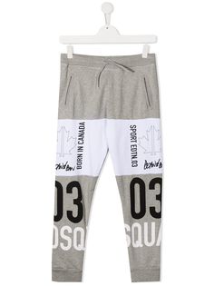 Dsquared2 Kids спортивные брюки с логотипом