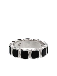 Tom Wood серебряное кольцо с ониксом