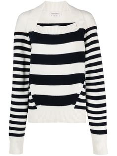 Alexander McQueen джемпер в полоску
