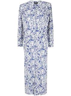 Isabel Marant платье макси с абстрактным принтом