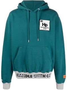 Heron Preston толстовка Periodic Table с капюшоном