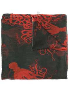 Uma Wang платок с графичным принтом