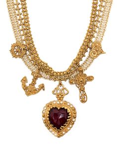 Christian Lacroix Pre-Owned колье с подвеской