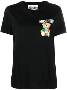 Moschino футболка с принтом