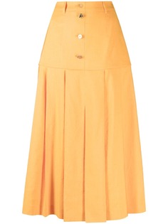 Rejina Pyo плиссированная юбка миди с завышенной талией