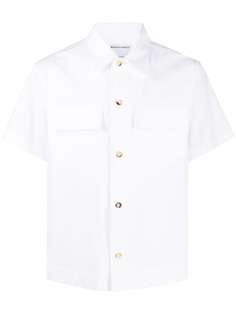 Bottega Veneta рубашка на пуговицах с короткими рукавами
