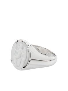 Tom Wood серебряное кольцо Cameo Eros