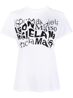 Maison Margiela футболка с логотипом