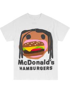 Travis Scott футболка CPFM Burger Mouth