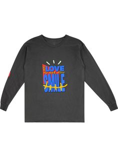 Travis Scott футболка Smile