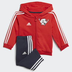Флисовый спортивный костюм Lil 3-Stripes adidas Performance