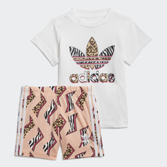 Комплект: футболка и шорты Graphic adidas Originals