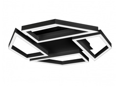 Потолочная люстра stellar (iledex) черный 72x10 см.