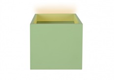 Настенный светильник dice (iledex) зеленый 10 см.