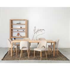 Ковер из джута с орнаментом зигзаг из коллекции еthnic, 200х300 см (tkano) коричневый 200.0x300.0 см.