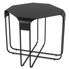 Столик приставной graph (umbra) черный 51x52x51 см.