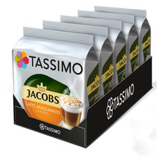 Кофе в капсулах TASSIMO Latte Caramel, капсулы, совместимые с кофемашинами TASSIMO®, крепость 40 шт [8052281]