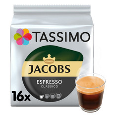 Кофе в капсулах TASSIMO Jacobs Espresso Classico, капсулы, совместимые с кофемашинами TASSIMO®, крепость 80 шт [8052181 / 4031516]