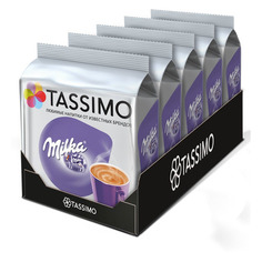 Кофе в капсулах TASSIMO Milka Chocolate, капсулы, совместимые с кофемашинами TASSIMO®, крепость 40 шт [8052280]