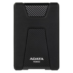 Внешние жесткие диски Внешний жесткий диск A-DATA DashDrive Durable AHD650-2TU3-CBK, 2ТБ, черный