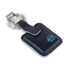 Датчик отслеживания Piquadro Connequ Blue Square (AC3954B2/BLU2) синий/голубой натуральная кожа д.45