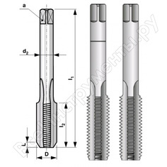 Набор метчиков Bucovice Tools
