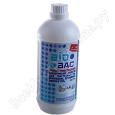 Зимнее биологическое средство для выгребных ям, септических и дренажных систем БиоБак