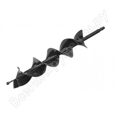 Двухзаходный шнек для грунта CARVER