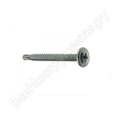 Оцинкованный саморез-сверло МТК