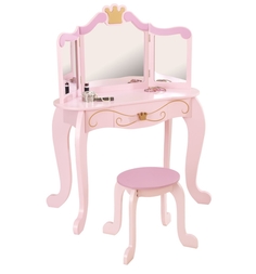 Игровой набор KidKraft Туалетный столик с зеркалом для девочки Принцесса