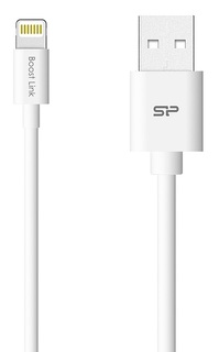 Кабель Silicon Power USB - Lightning 1м (белый)