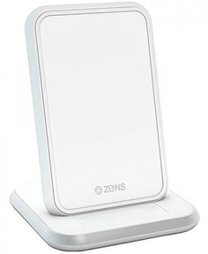 Сетевое зарядное устройство Zens Stand Aluminium Wireless Charger (белый)