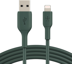 Кабель Belkin Lightning - USB-A CAA001bt1MMG 1м (зеленый)
