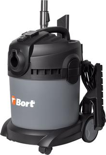 Промышленный пылесос Bort BAX-1520-Smart Clean (серый)