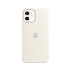 Клип-кейс Apple Silicone Case with MagSafe для iPhone 12 / 12 Pro (белый)