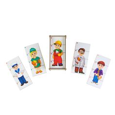 PAREMO Игровой набор Составные картинки. Профессии ; (PE720-137)