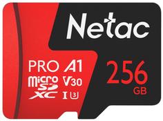 Карта памяти Netac P500 Extreme Pro microSDXC 256ГБ