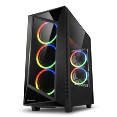 Компьютерный корпус Sharkoon REV200 RGB (черный)
