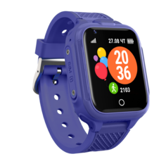 Детские умные часы GEOZON G-Kids 4G PLUS (синий)